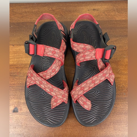 Chaco Z Cloud 2 Sandals Sport Hiking Rose Pink Eco Tread J105244 Women's Size 7. - Picture 8 of 11
